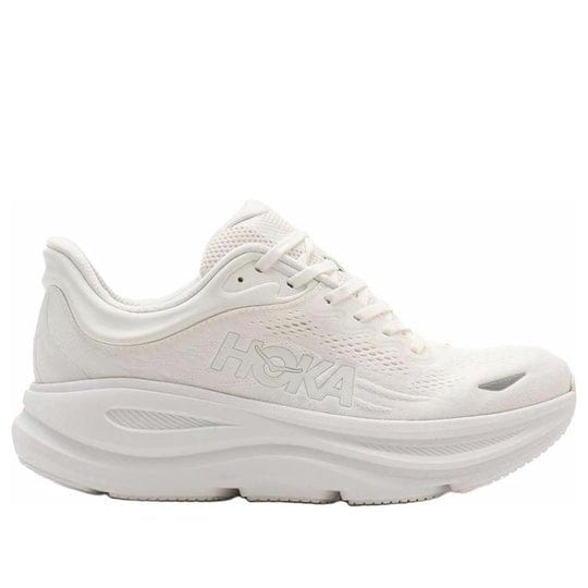 Alternative view of Hoka One One Bondi 9 White 1162011-WWH