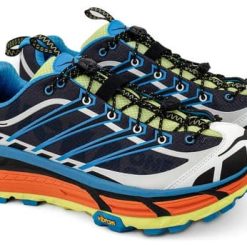 Alternative view of Hoka One One Mafate Three2 Black Diva Blue 1141572-BDVB