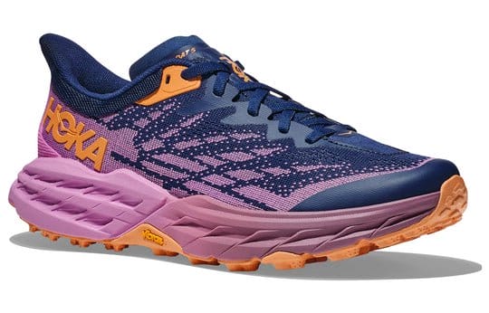 Hoka One One Speedgoat 5 Bellwether Blue Cyclamen 1123158-BBCY - Image 5