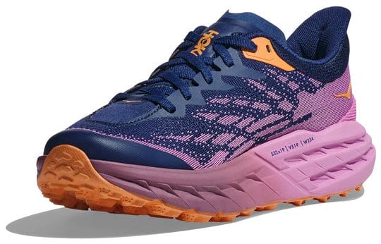 Hoka One One Speedgoat 5 Bellwether Blue Cyclamen 1123158-BBCY - Image 4
