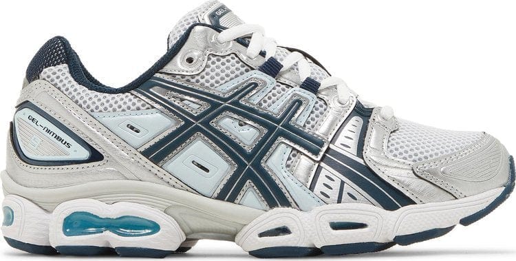 Asics Gel Nimbus 9 Pure Silver French Blue 1202A278-020 - Image 4