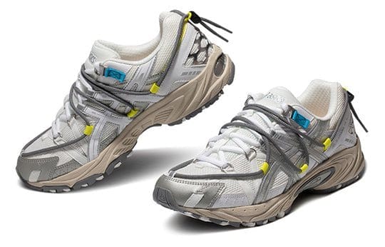 Asics Gel Kahana TR V2 White Silver 1203A259-100 - Image 2