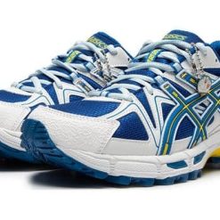 Alternative view of Asics Gel Kahana 8 White Blue 1013A137-400