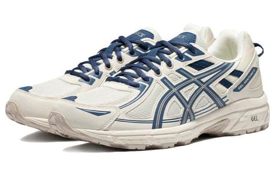 Asics Gel-Venture 6 Cream White Blue 1011B550-103 - Image 4