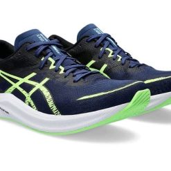 Alternative view of Asics Hyper Speed 3 Blue Expanse Illuminate Green 1011B701-401
