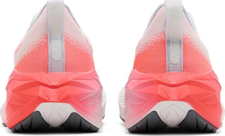 Hakaone Ekiden x Asics Novablast 4 White Sunrise Red 1012B650-100 - Image 4
