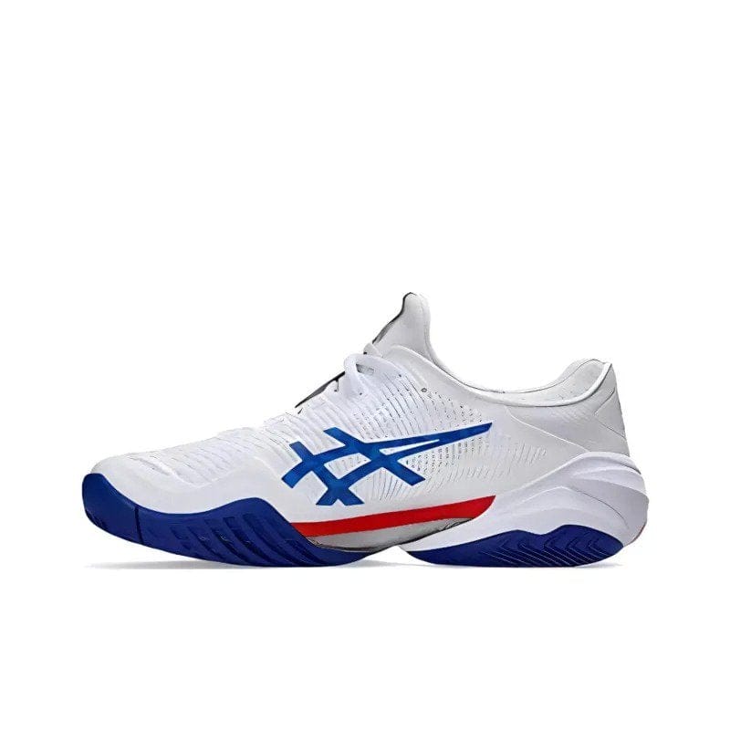 Asics Court Ff 3 Novak White Blue Red 1041A480 100