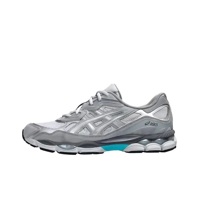 Alternative view of Asics Gel NYC Glacier Grey Blue 1203A424 020