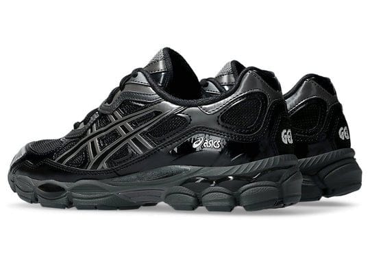 Asics x Kicki Yang Zhang Gel NYC Silver Toe Black 1203A571 001 - Image 2