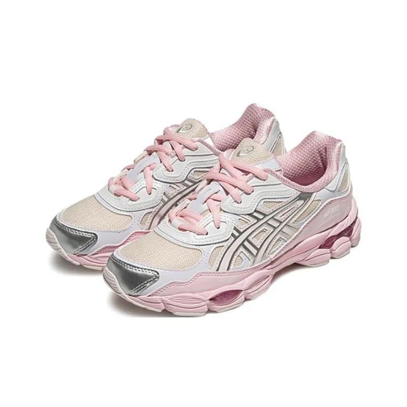 Asics Gel NYC Pink Cream Pure Silver 1203A571 100 - Image 3