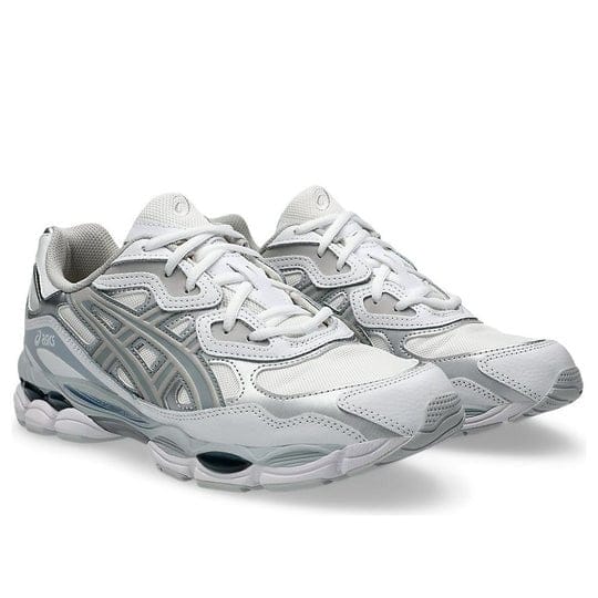 Asics Gel NYC White Oyster Grey 1203A280 100 - Image 5