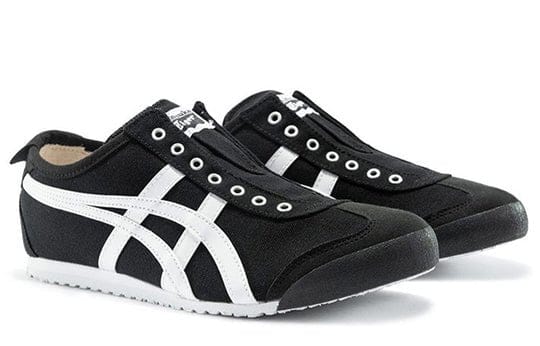 Onitsuka Tiger Mexico 66 Slip On Black White 1183A746 001 - Image 4