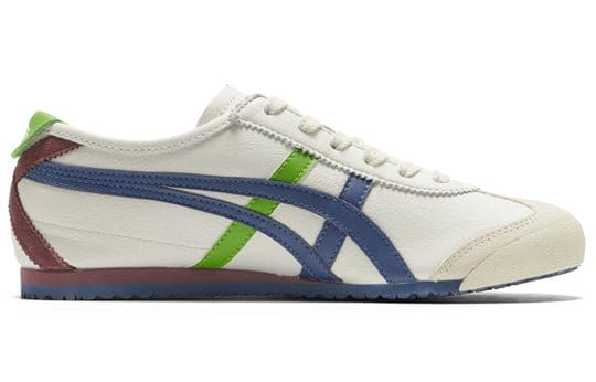Onitsuka Tiger Mexico 66 Slip On White Mauve Blue Green 1183A201 115 - Image 4
