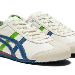 Alternative view of Onitsuka Tiger Mexico 66 Slip On White Mauve Blue Green 1183A201 115