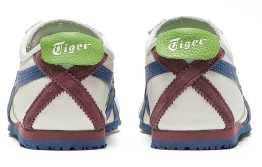 Onitsuka Tiger Mexico 66 Slip On White Mauve Blue Green 1183A201 115 - Image 5