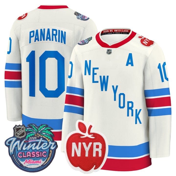 Artemi Panarin Jersey #10 New York Rangers 2026 Winter Classic Premium Stitched