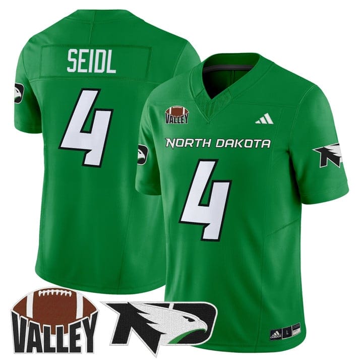 B.J. Fleming Jersey #4 North Dakota Fighting Hawks 2025 Stitched - Image 4
