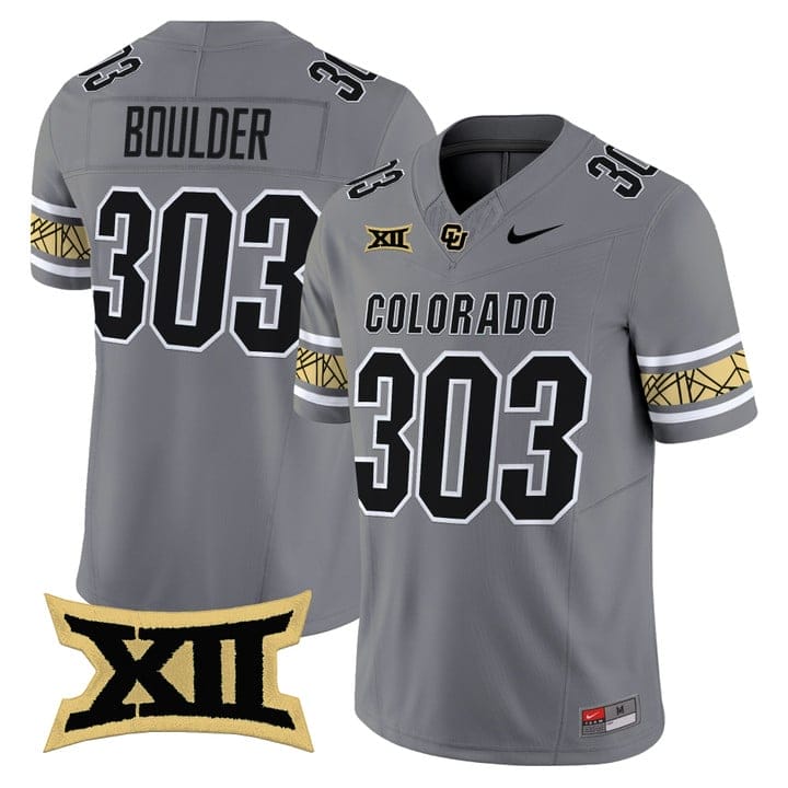 Boulder Jersey #303 Colorado Buffaloes 2025 Vapor Limited V2 Stitched - Image 3