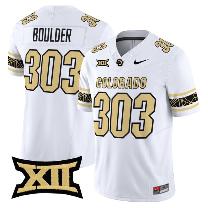 Boulder Jersey #303 Colorado Buffaloes 2025 Vapor Limited V2 Stitched - Image 4