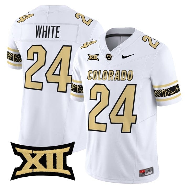 Byron White Jersey #24 Colorado Buffaloes 2025 Vapor Limited V2 Stitched - Image 4