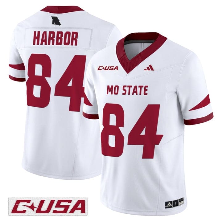 Clay Harbor Jersey #84 Missouri State Bears 2025 Limited Stitched - Image 5