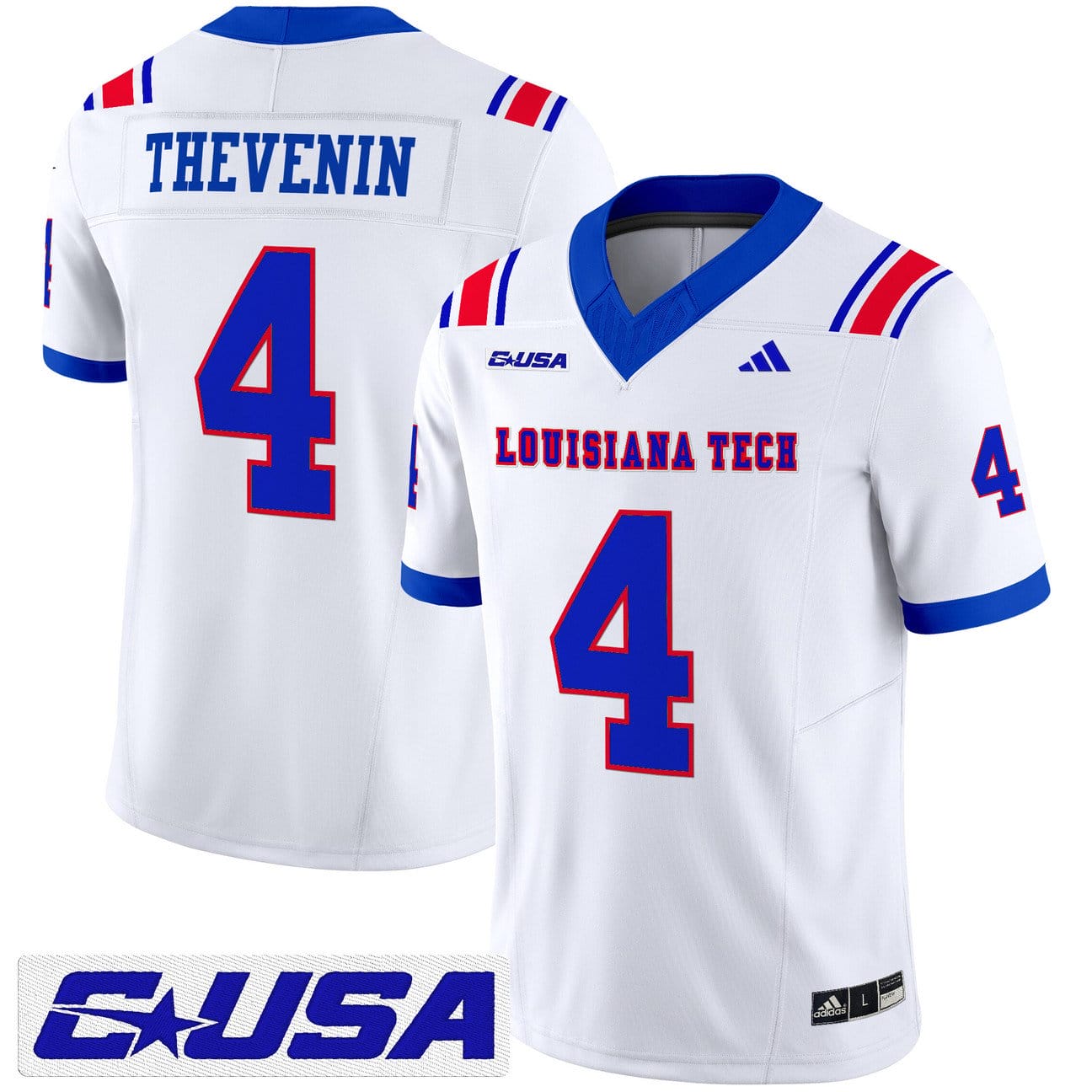 Clay Thevenin Jersey #4 Louisiana Tech Bulldogs 2025 Limited Stitched - Image 5