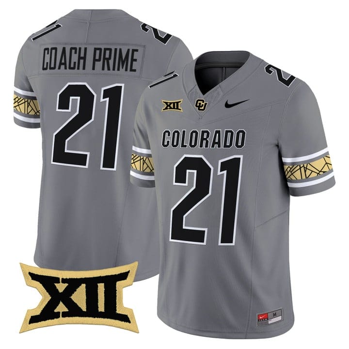 Coach Prime Jersey #21 Colorado Buffaloes 2025 Vapor Limited V2 Stitched - Image 3