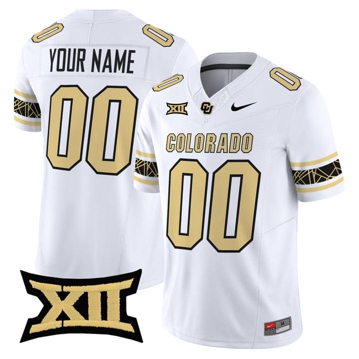 Custom Colorado Buffaloes Jersey 2025 Vapor Limited V2 Stitched - Image 4