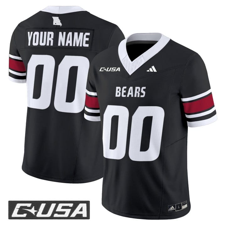 Custom Missouri State Bears Jersey 2025 Vapor Limited Stitched - Image 2