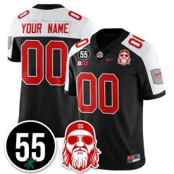 Custom Ohio State Buckeyes Jersey Nick Mangold Patch Limited Stitched