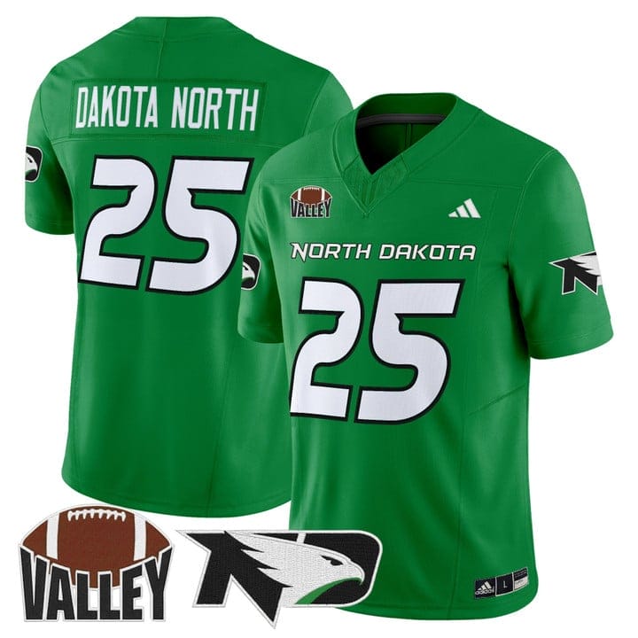Dakota North Jersey #25 North Dakota Fighting Hawks 2025 Stitched - Image 4