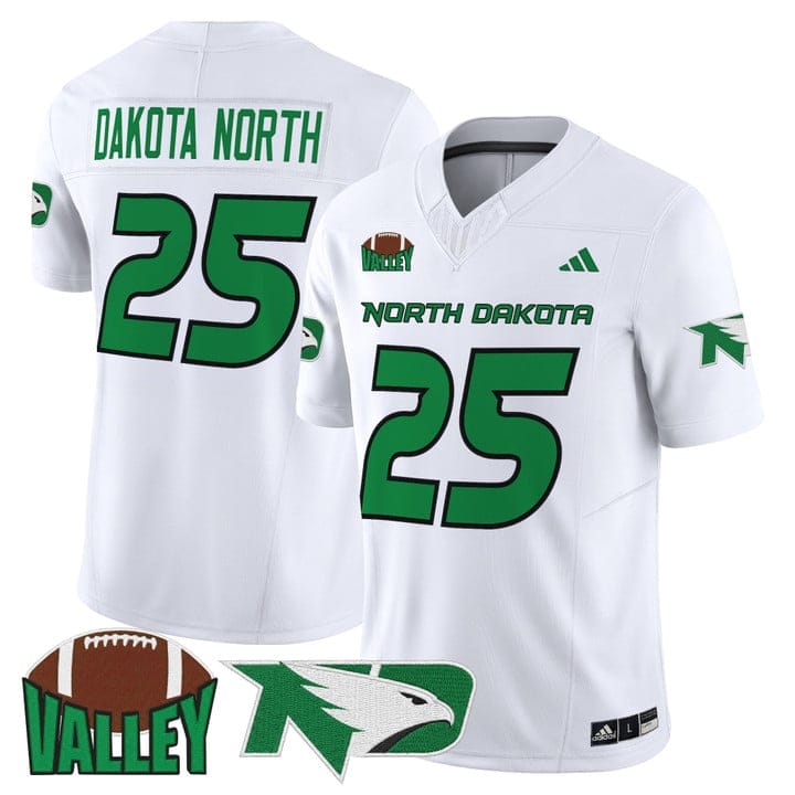 Dakota North Jersey #25 North Dakota Fighting Hawks 2025 Stitched - Image 5