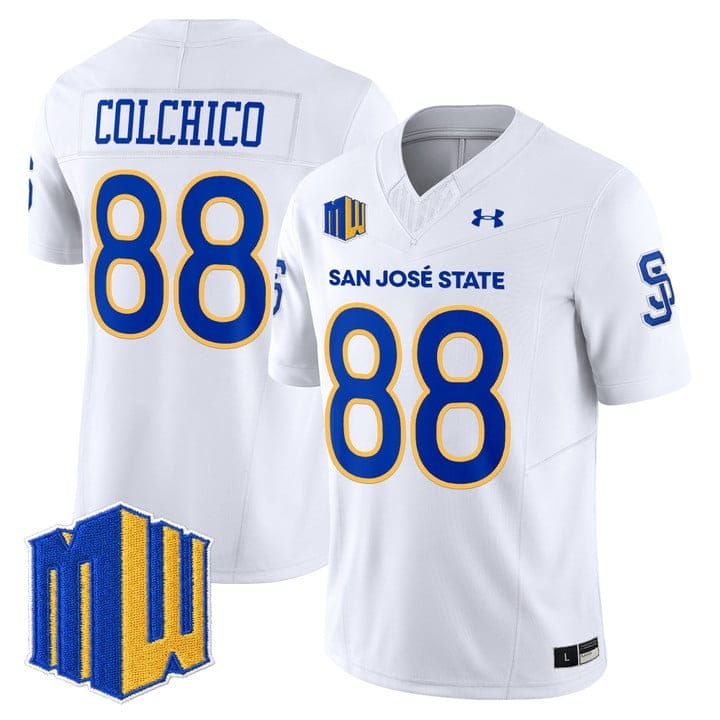 Dan Colchico Jersey #88 San José State Spartans 2025 Limited Stitched - Image 5