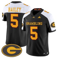 Deljay Bailey Jersey #5 Grambling Tigers 2025 Vapor Limited Stitched