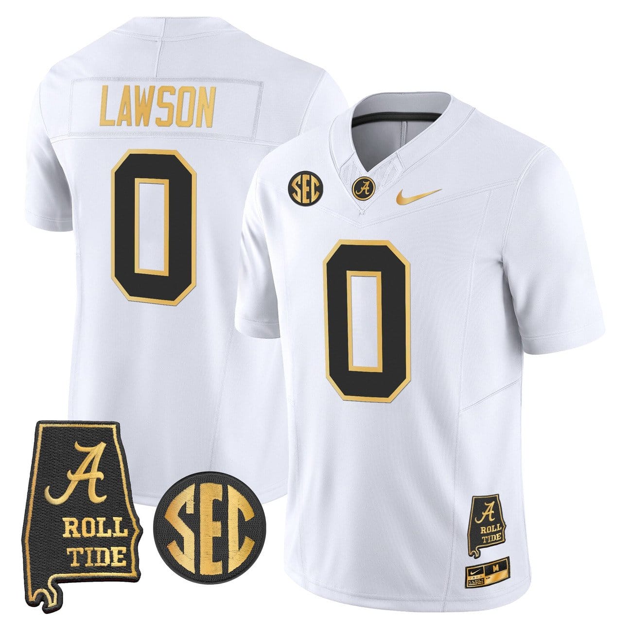 Deontae Lawson Jersey #0 Alabama Crimson Tide 2025 Vapor Stitched - Image 4