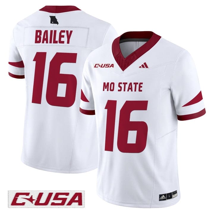 Deuce Bailey Jersey #16 Missouri State Bears 2025 Limited Stitched - Image 5