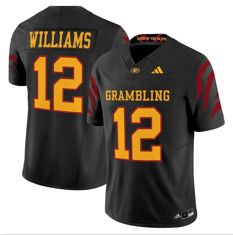 Doug Williams Jersey #12 Grambling Tigers 2025 Vapor Limited Stitched - Image 3