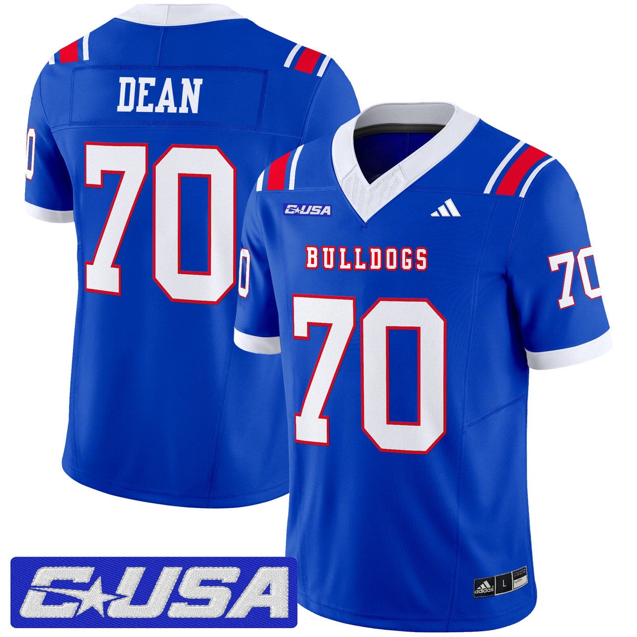 Fred Dean Jersey #70 Louisiana Tech Bulldogs 2025 Limited Stitched - Image 4