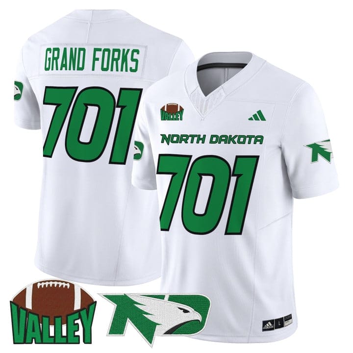 Grand Forks Jersey #701 North Dakota Fighting Hawks 2025 Stitched - Image 5