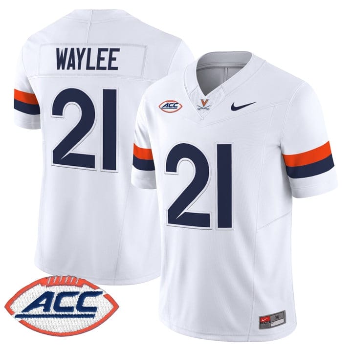 Harrison Waylee Jersey #21 Virginia Cavaliers 2025 Vapor Limited Stitched - Image 3