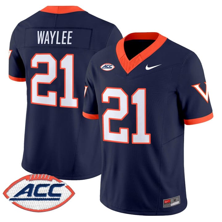 Harrison Waylee Jersey #21 Virginia Cavaliers 2025 Vapor Limited Stitched - Image 4