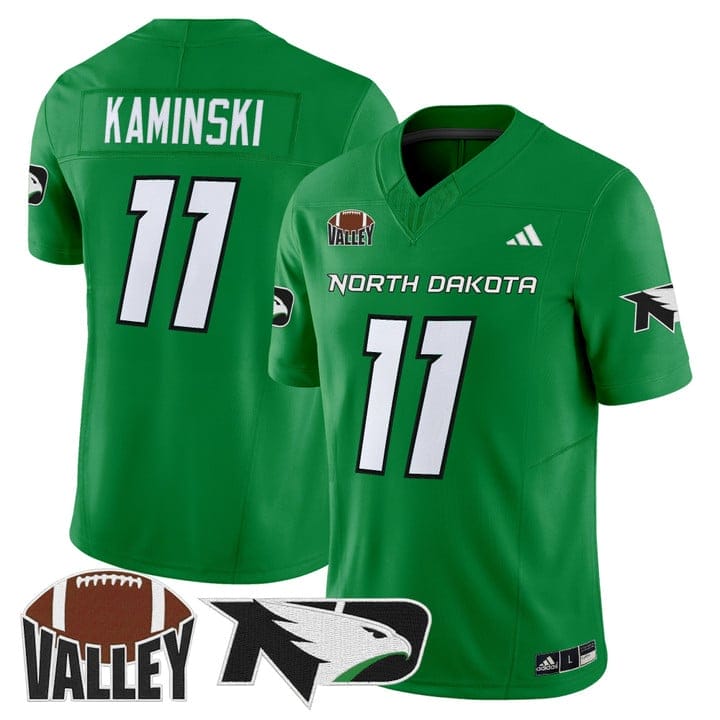 Jerry Kaminski Jersey #11 North Dakota Fighting Hawks 2025 Stitched - Image 4