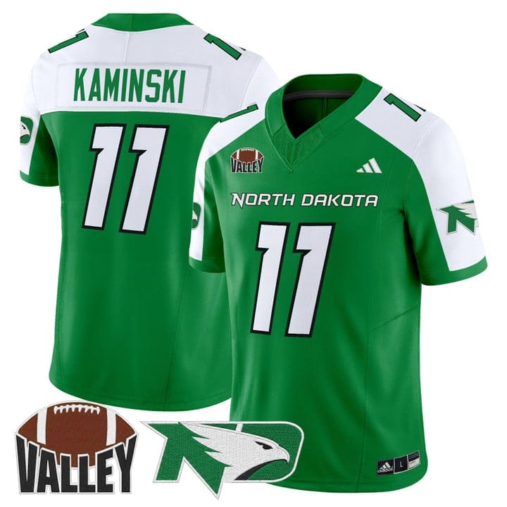 Jerry Kaminski Jersey #11 North Dakota Fighting Hawks 2025 Stitched - Image 3