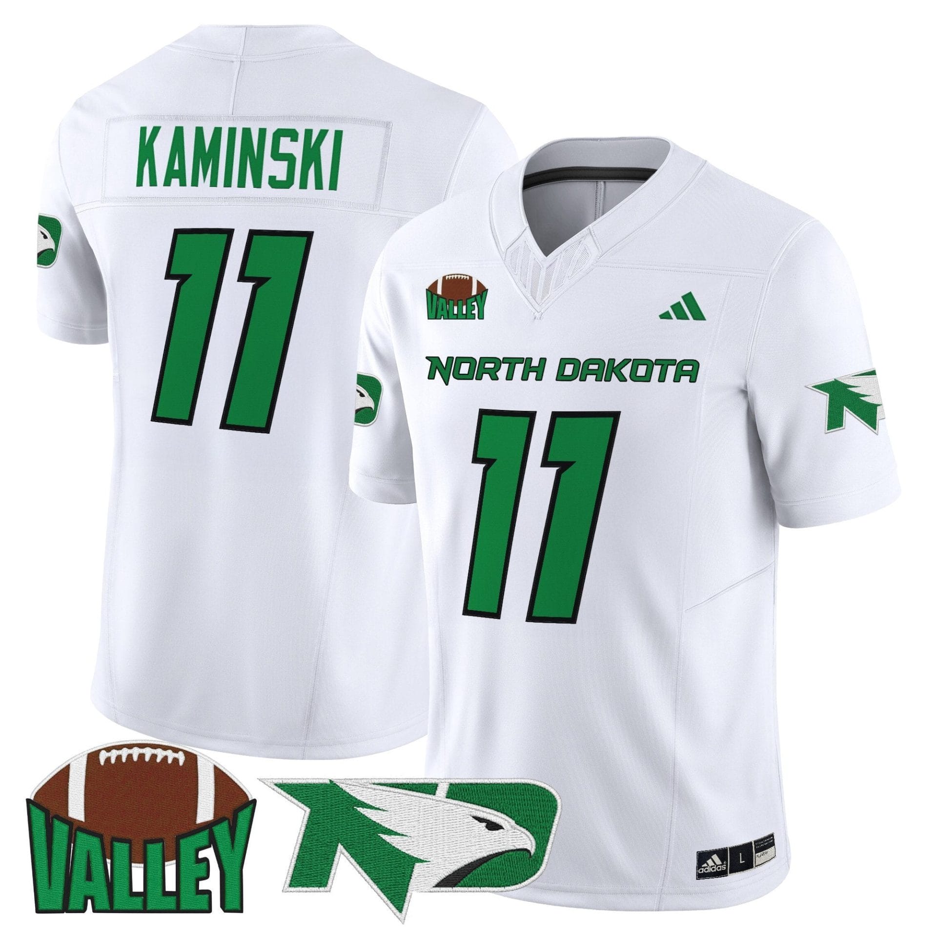Jerry Kaminski Jersey #11 North Dakota Fighting Hawks 2025 Stitched - Image 5