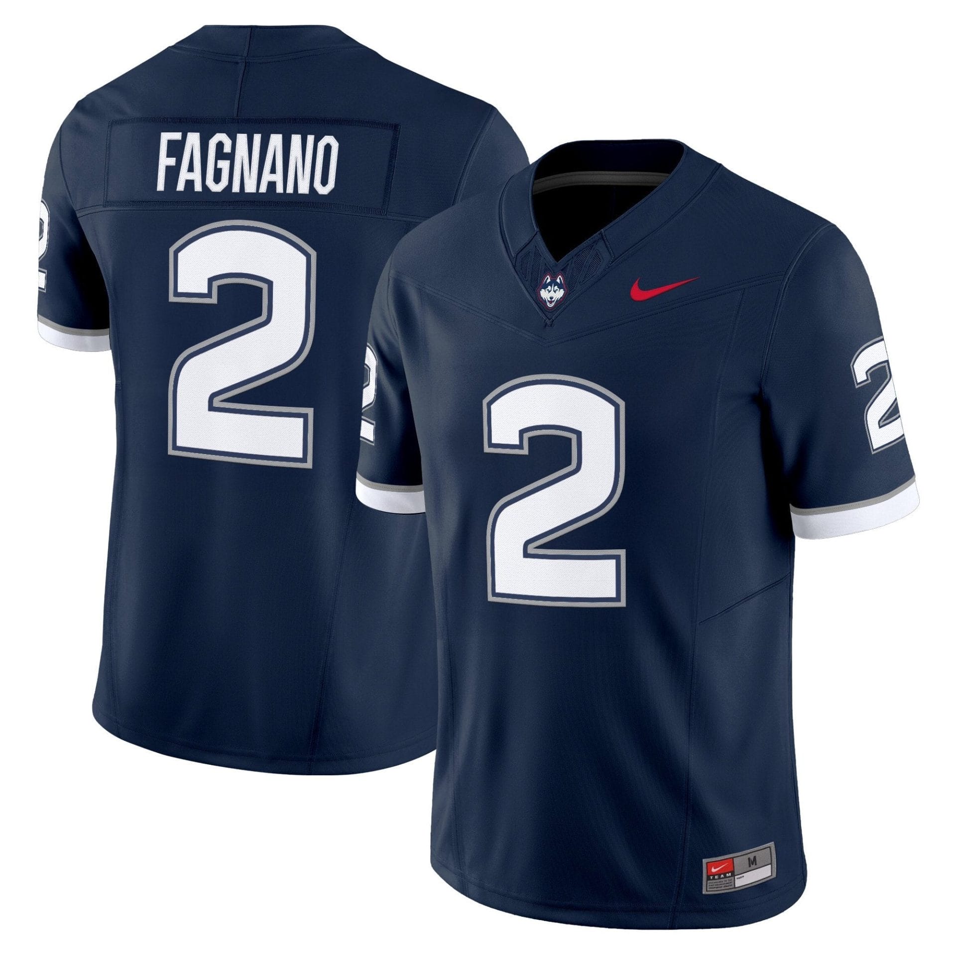 Joe Fagnano Jersey #2 UConn Huskies 2025 Vapor Limited Stitched