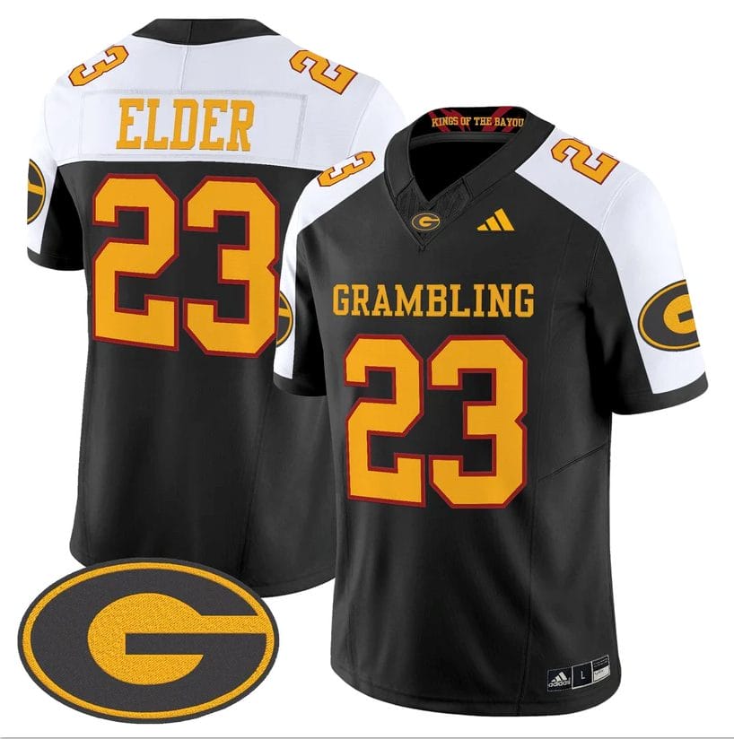 Keilon Elder Jersey #23 Grambling Tigers 2025 Vapor Limited Stitched