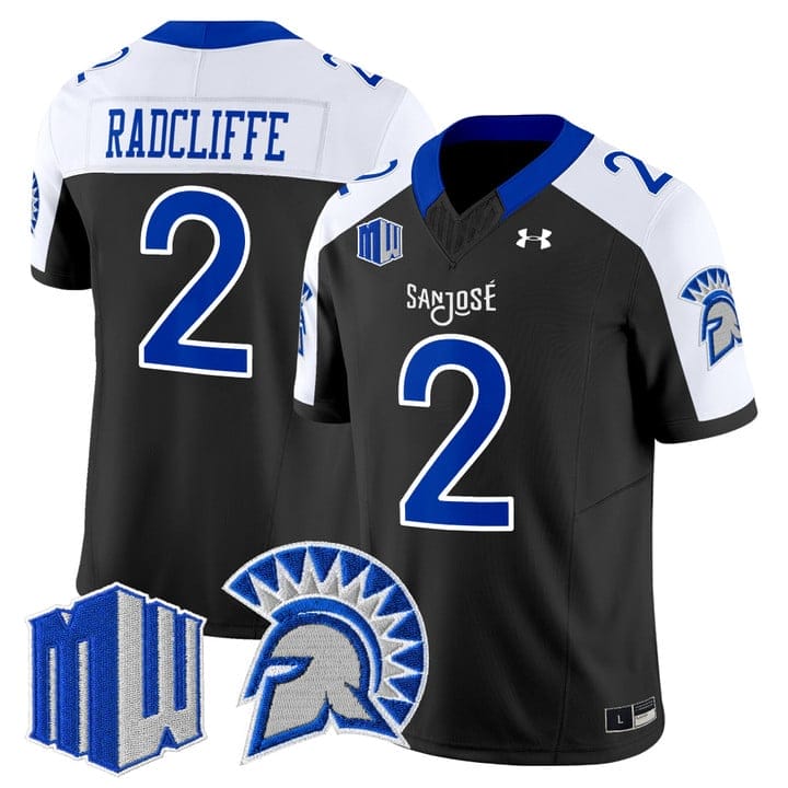 Lamar Radcliffe Jersey #2 San José State Spartans 2025 Limited Stitched