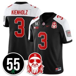Lincoln Kienholz Jersey #3 Ohio State Buckeyes Nick Mangold Patch Stitched