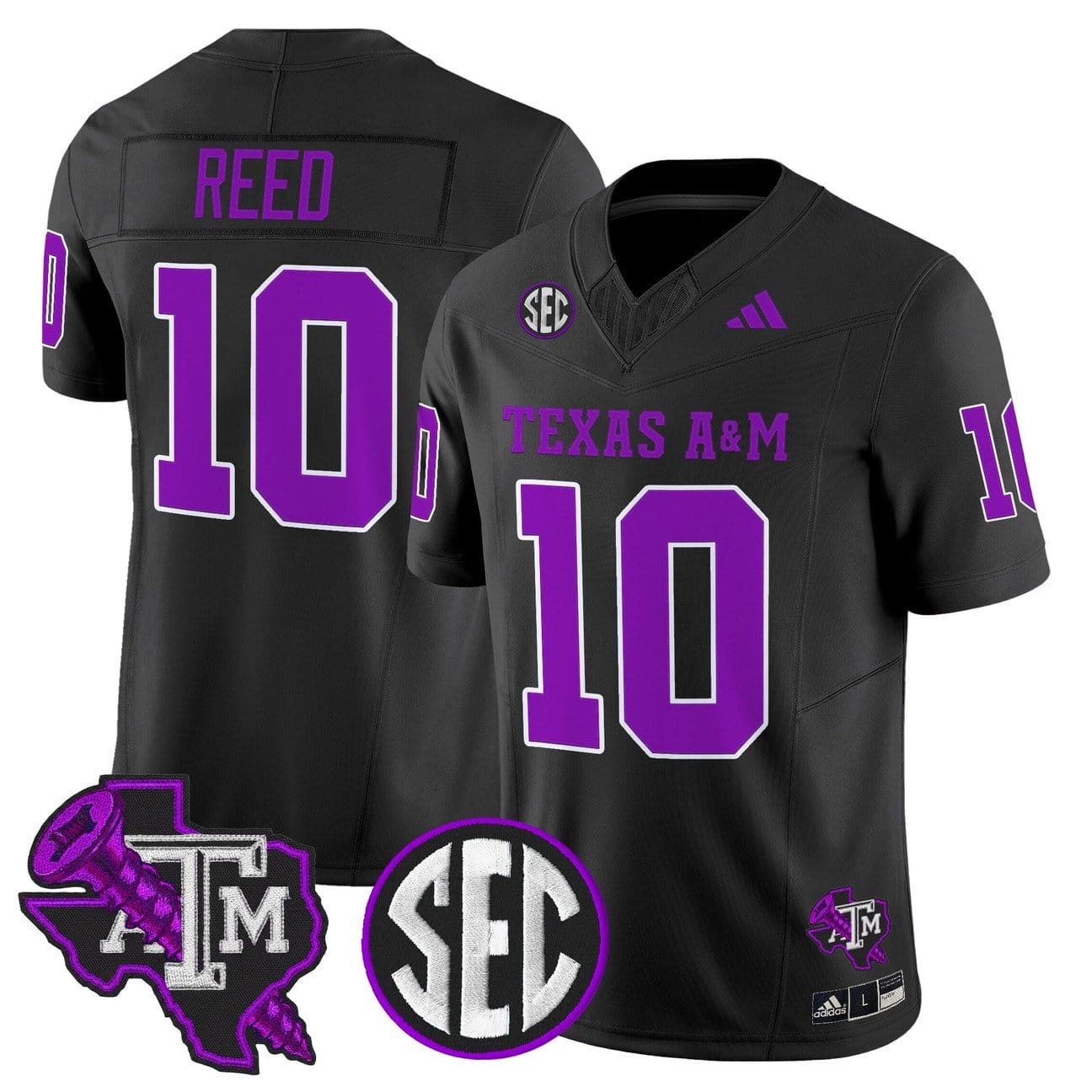Marcel Reed Jersey #10 Texas A&M Aggies DJ Screw Vapor Limited Stitched