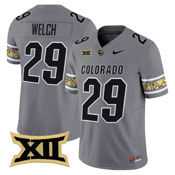 Micah Welch Jersey #29 Colorado Buffaloes 2025 Vapor Limited V2 Stitched - Image 4